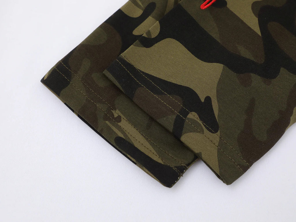 " REDRUM " Long Sleeve Tee Camo