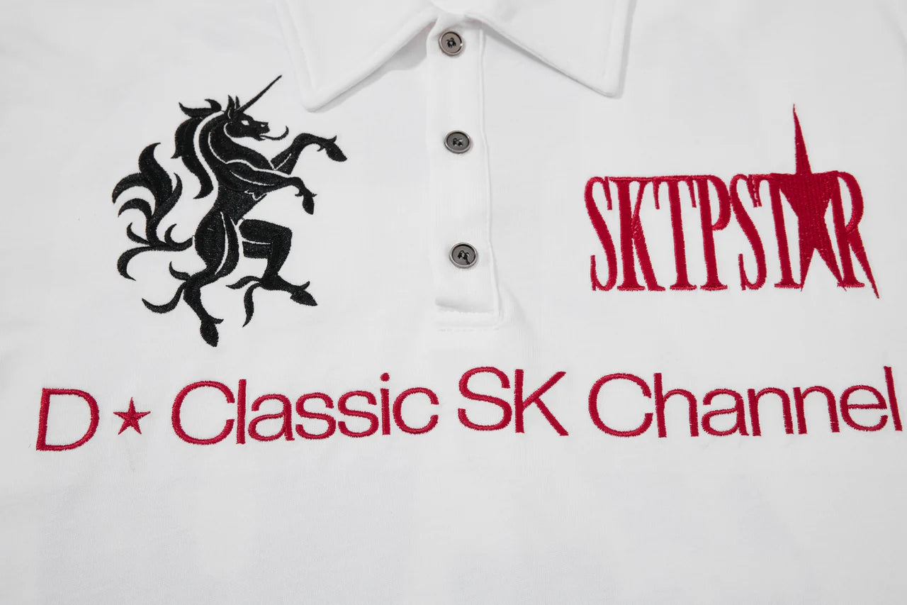 "CHANNEL" Polo Tee