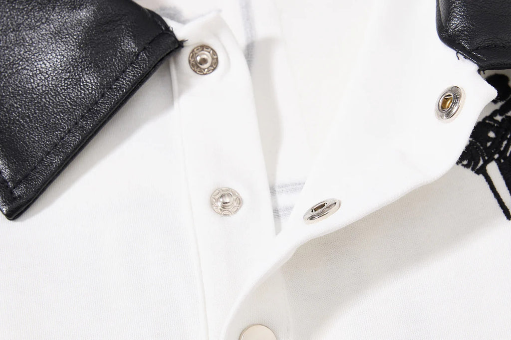 "FER" Embroidered Streetwear Polo
