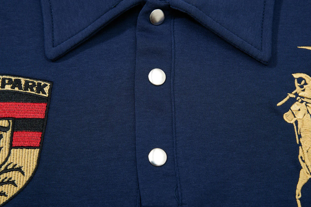 "HUSTLE" Classic Polo