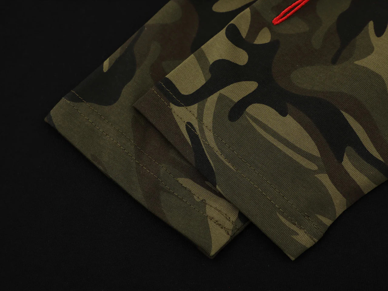 " REDRUM " Long Sleeve Tee Camo