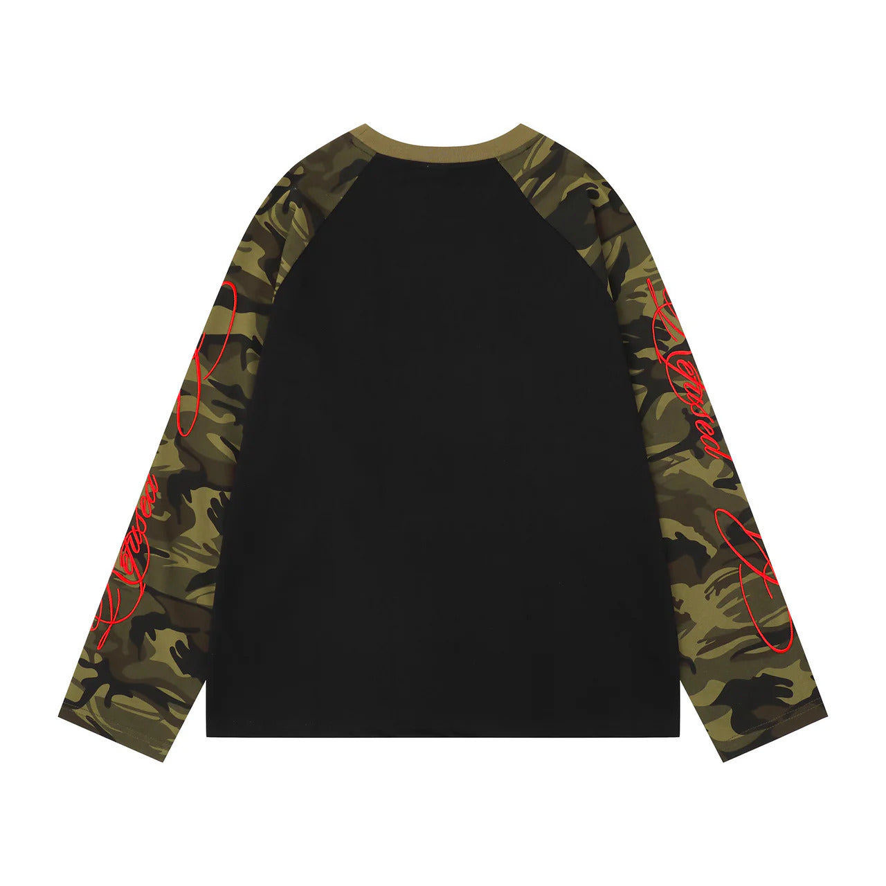 " REDRUM " Long Sleeve Tee Camo