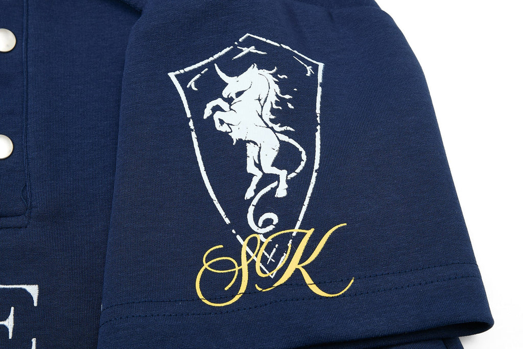 "HUSTLE" Classic Polo