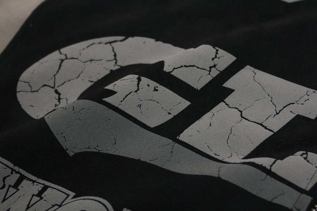 "MSTAR"  Retro Zip Hoodie Jacket