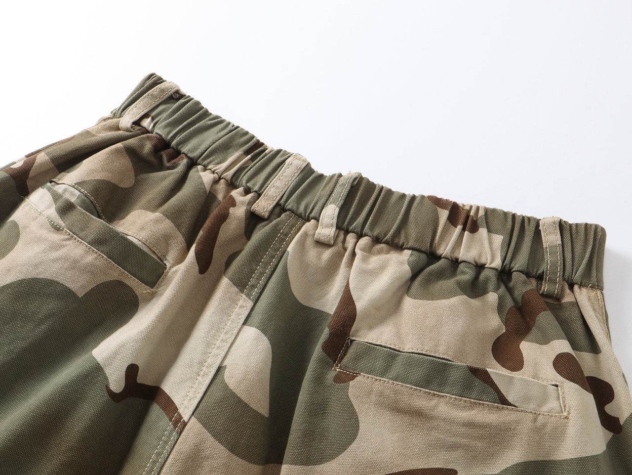 "CHAMALEON" Camo Wide Leg Jeans