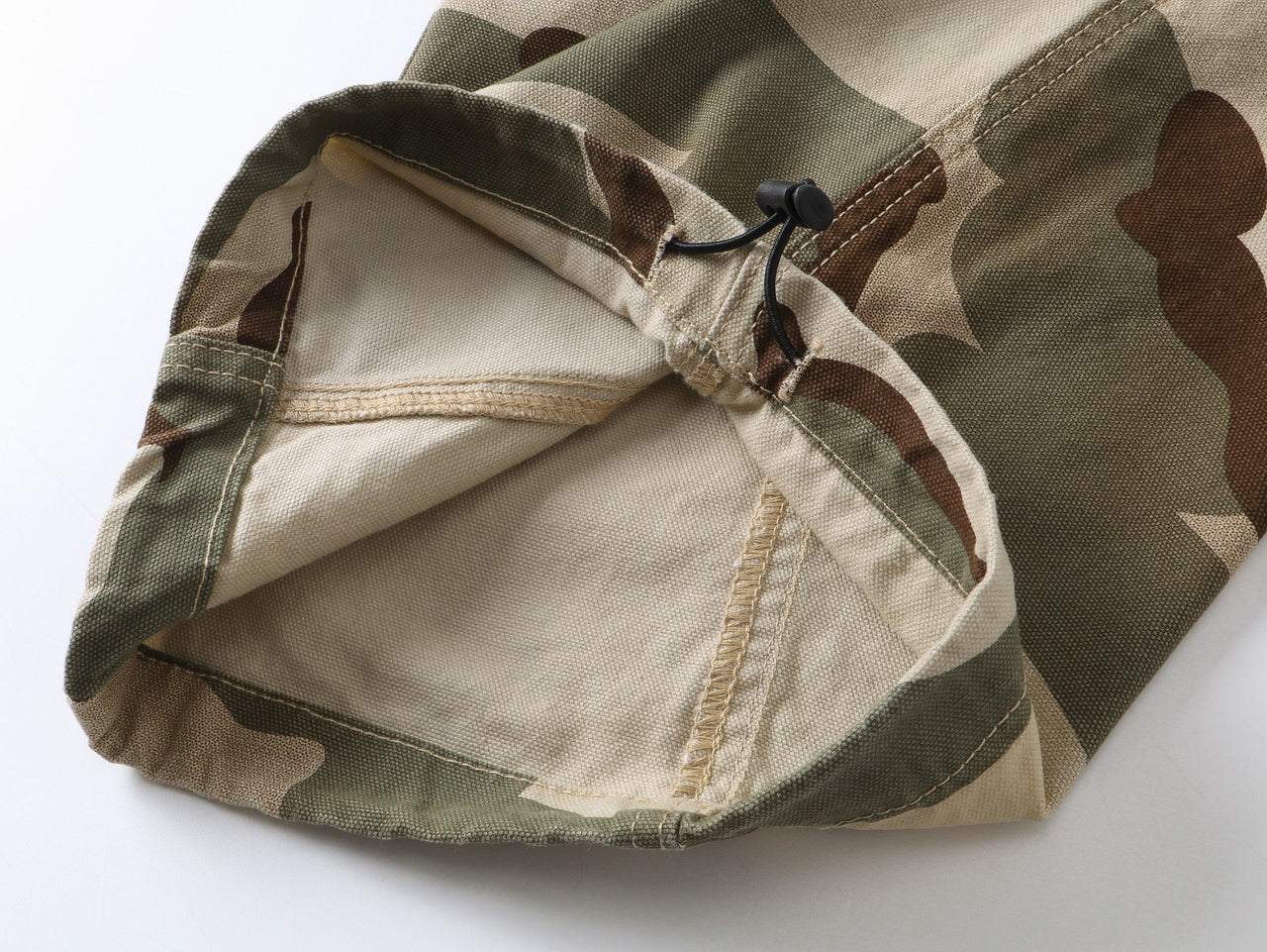 "CHAMALEON" Camo Wide Leg Jeans