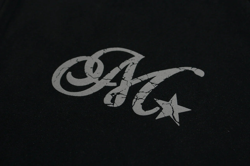 "MSTAR"  Retro Zip Hoodie Jacket