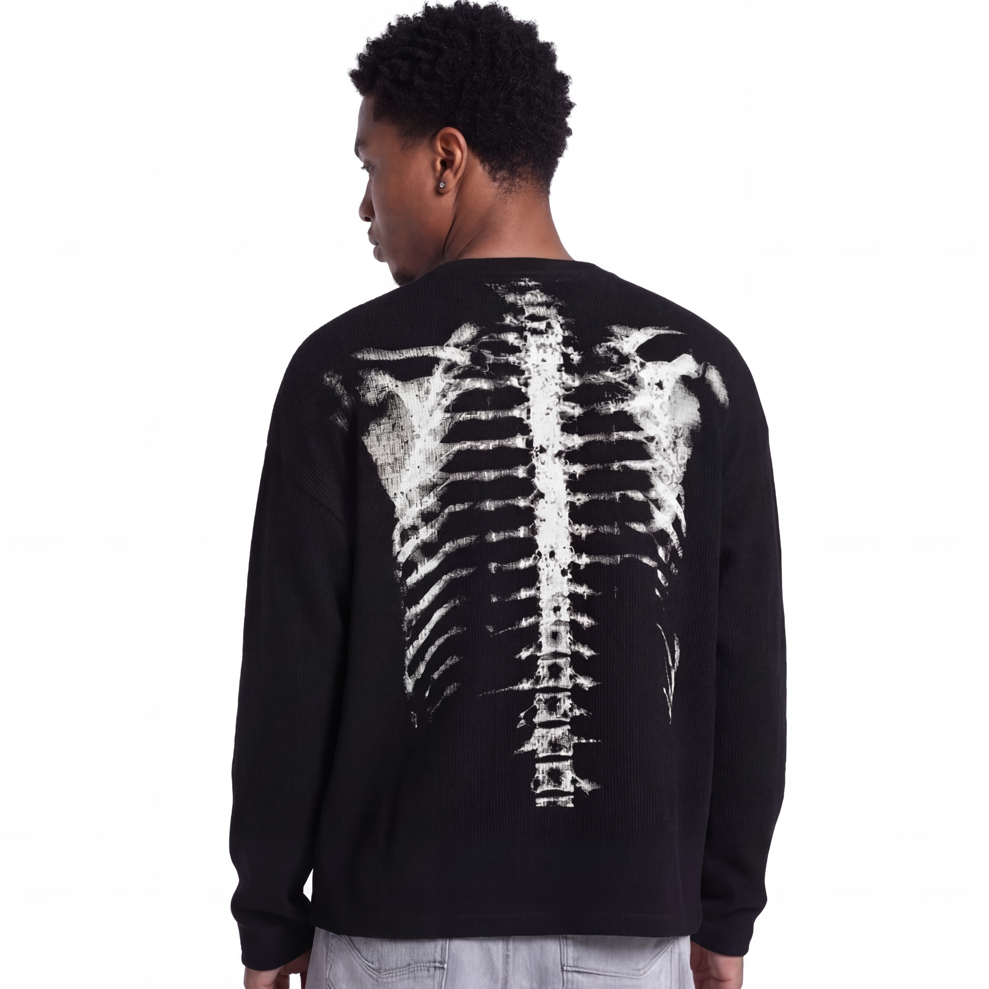 "SKULL" Long Sleeve T Shirt Globain.