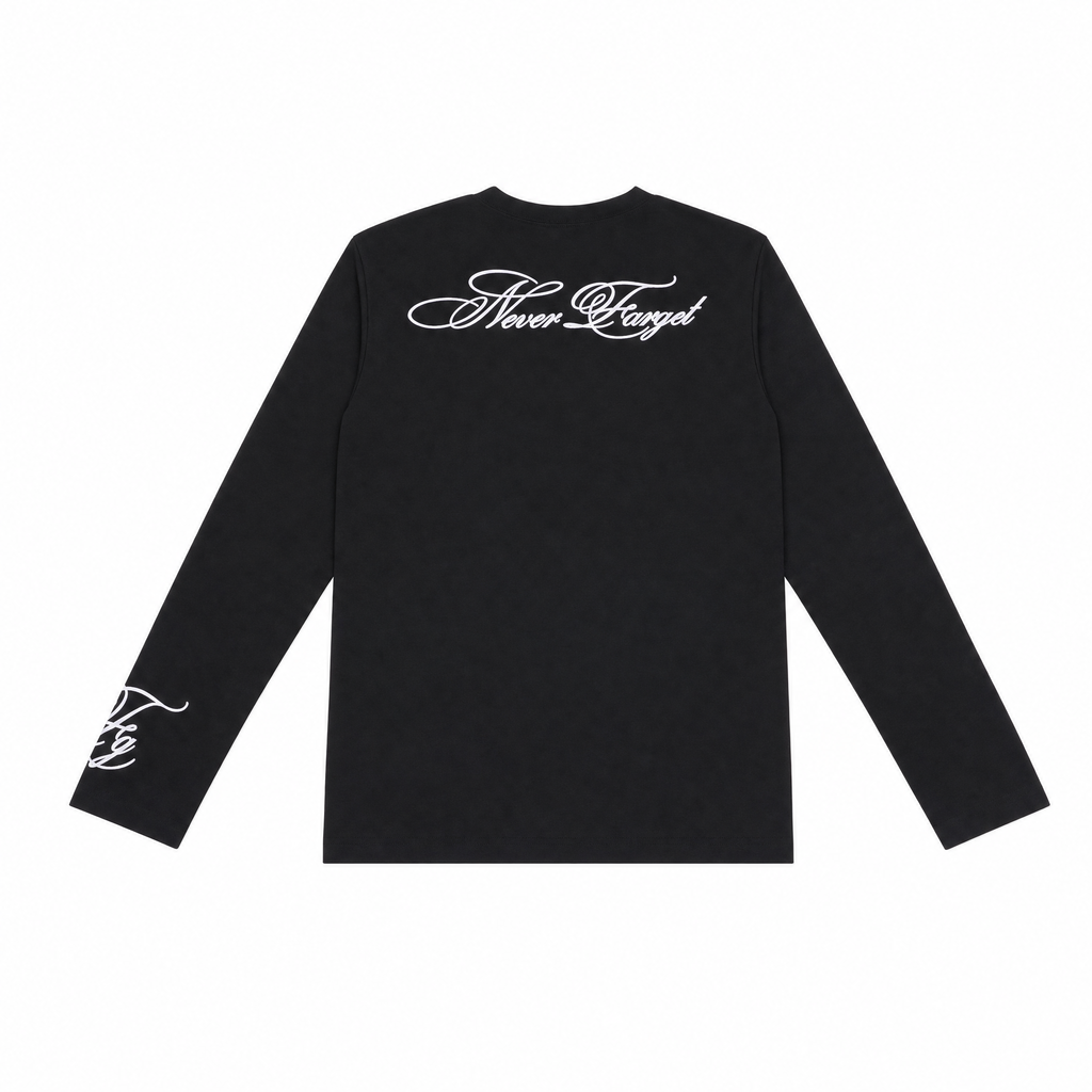 "GETS FARGET RAVEN" Long Sleeve T shirt .